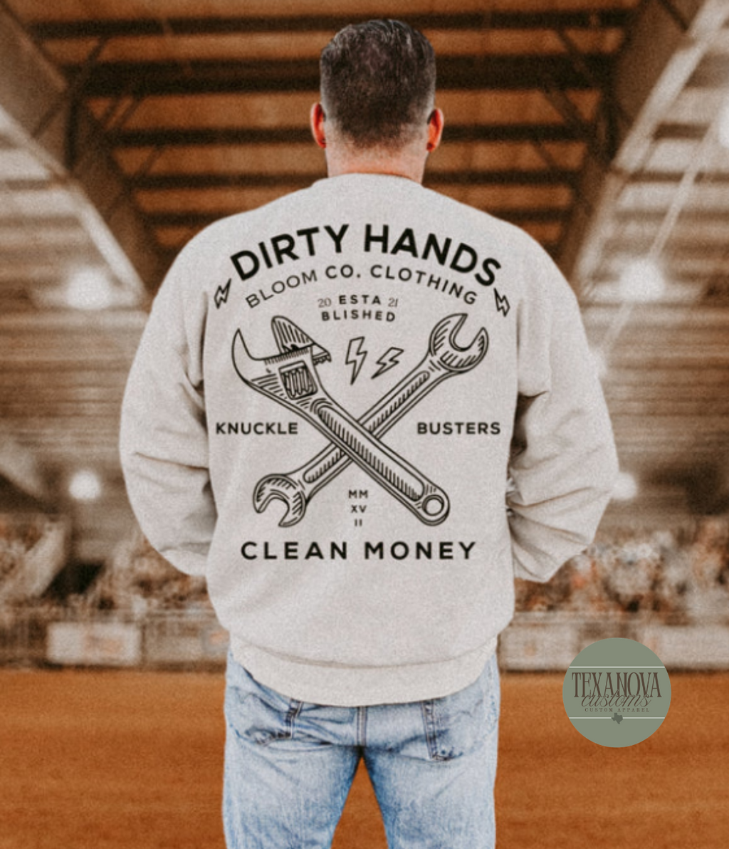 Dirty Hands Graphic