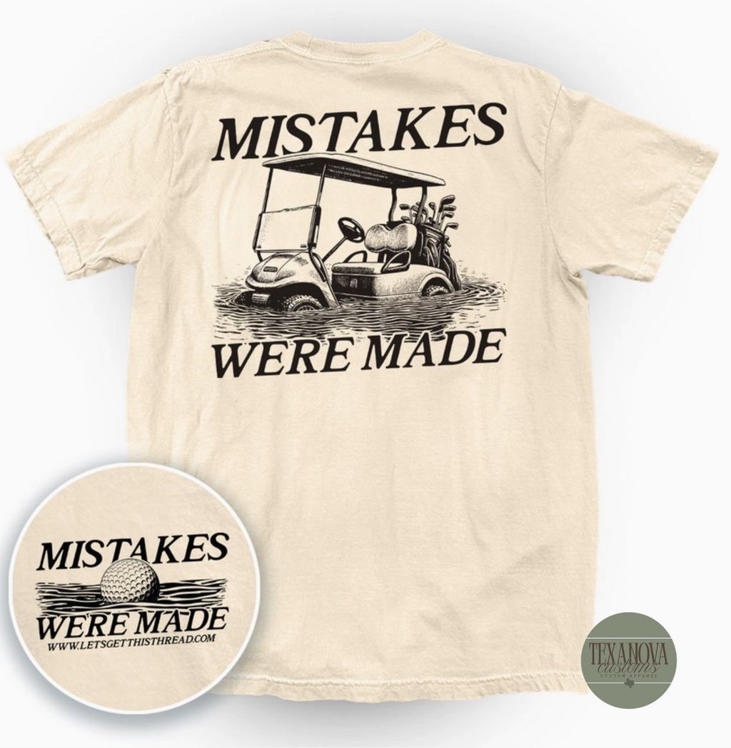 Mistakes were made Graphic