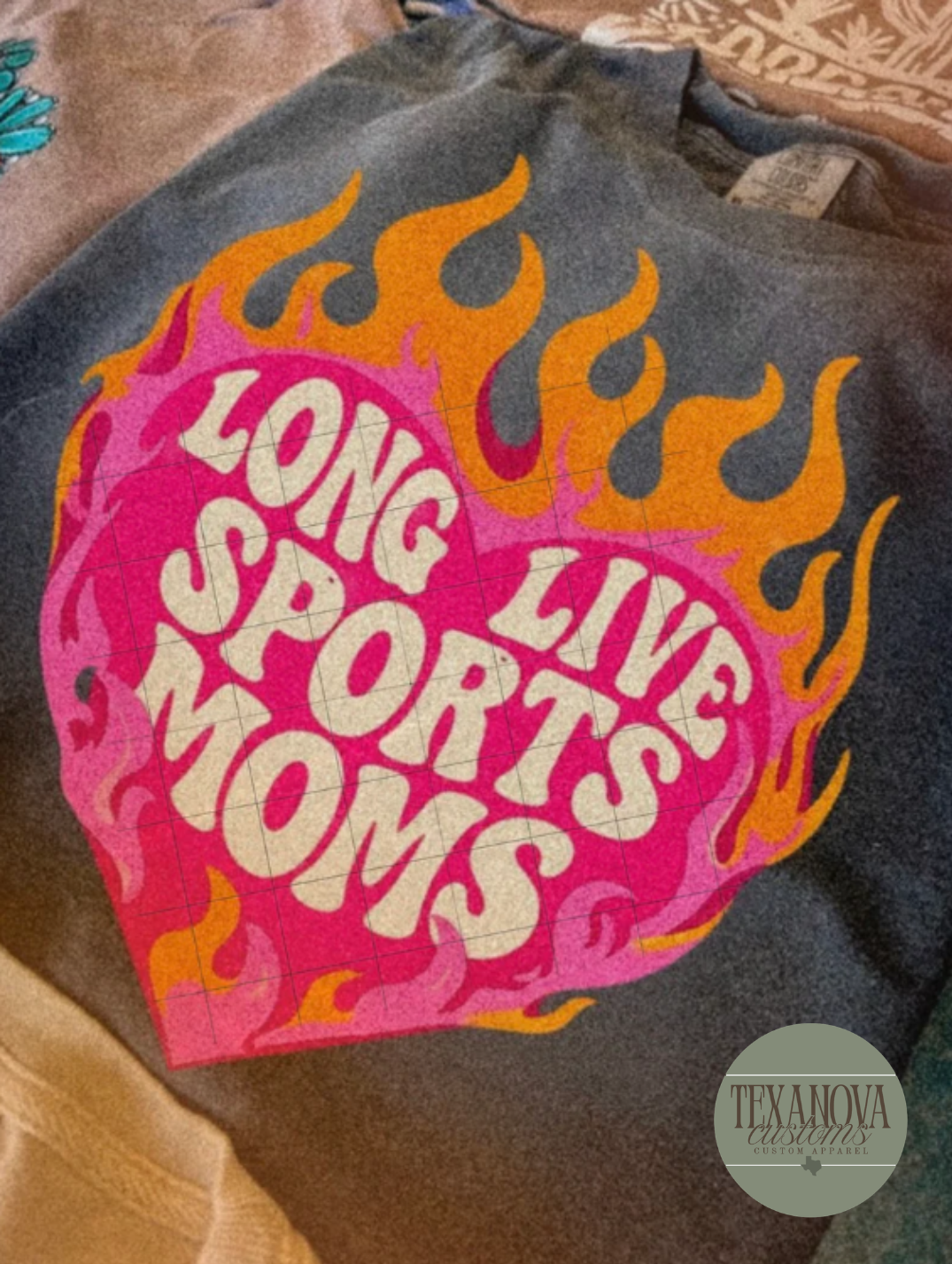 Long Live Sports Moms Graphic