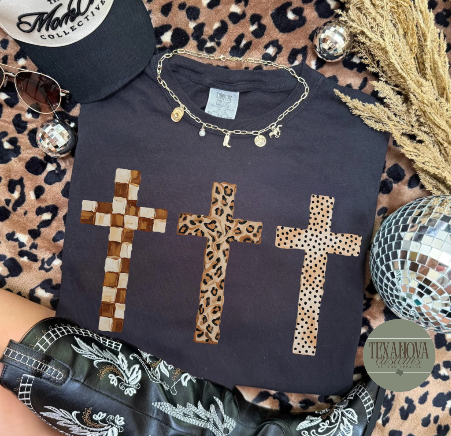 Pattern Crosses Graphic