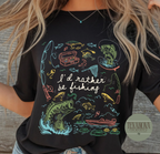 I'd rather be fishing Graphic