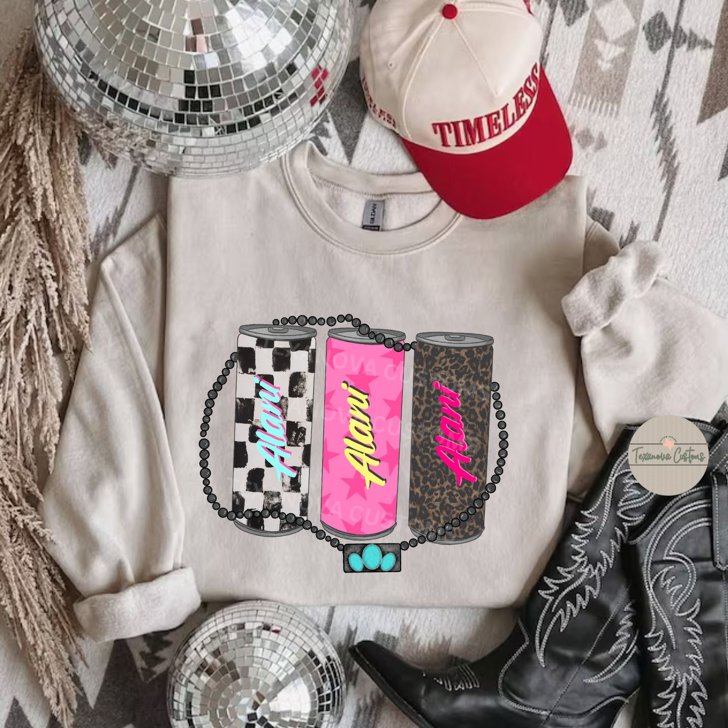 Alani Turquoise Graphic