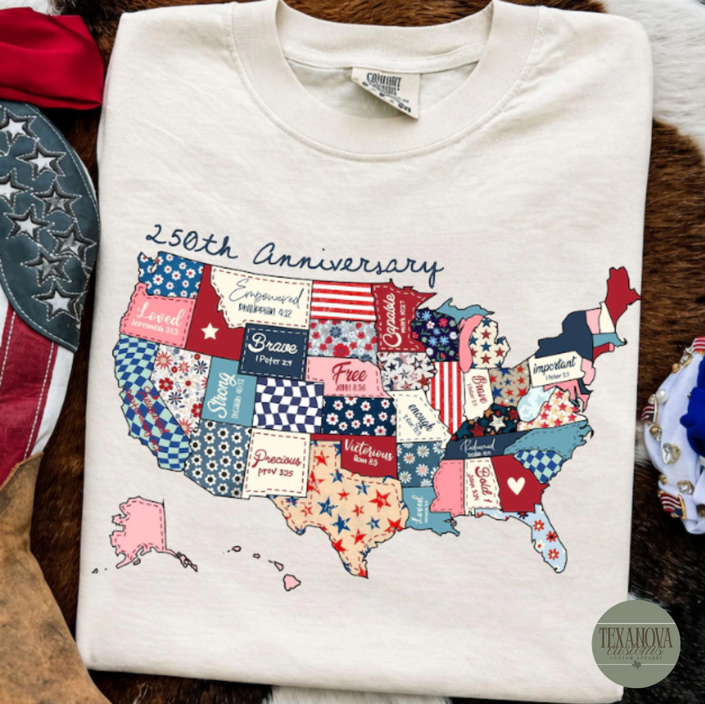 250th Anniversary Graphic