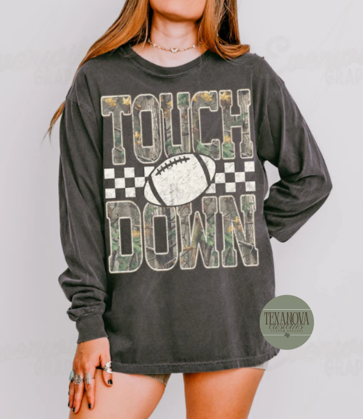 Camo Touchdown Graphic