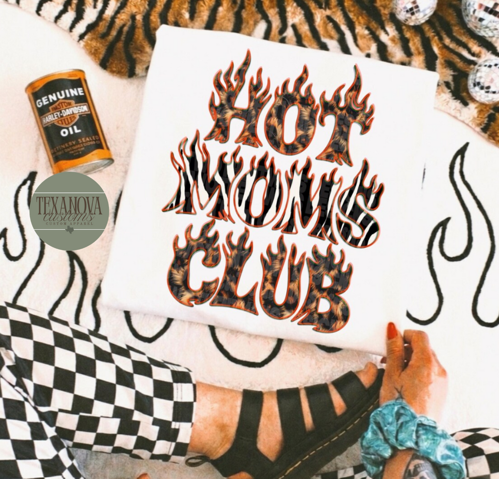 Hot Moms Club Graphic