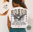 Honor Because of Them Graphic