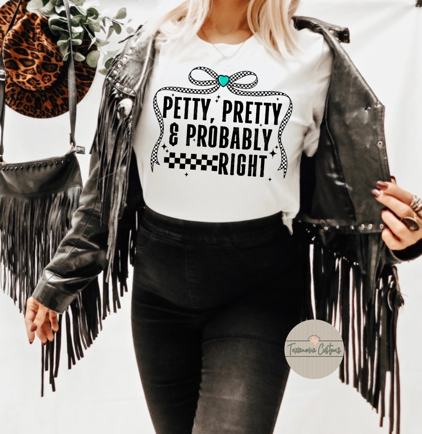 Petty, Pretty & Probably Right Graphic
