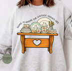 Vintage Dishes Graphic
