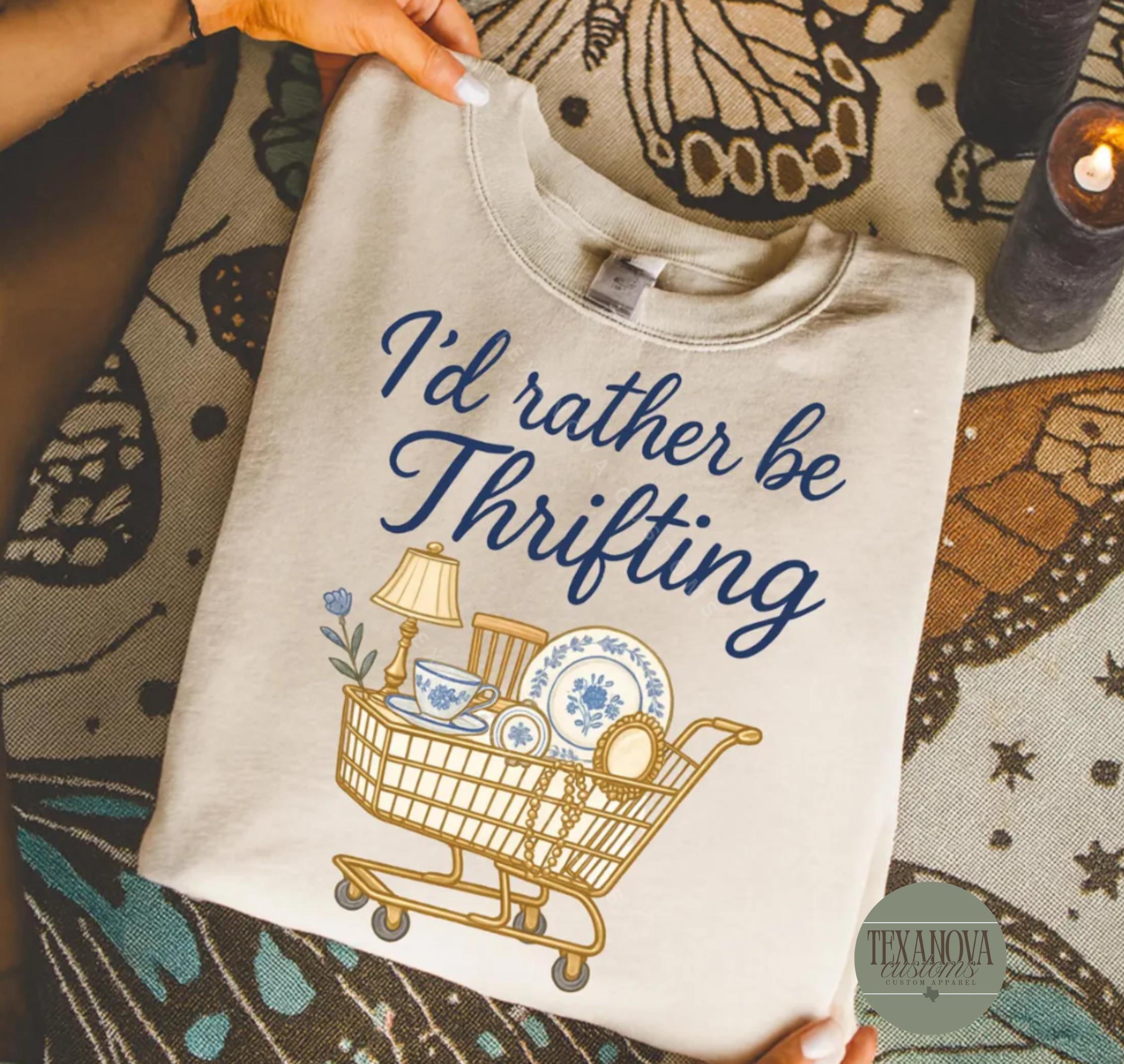 I'd Rather be Thrifting Graphic