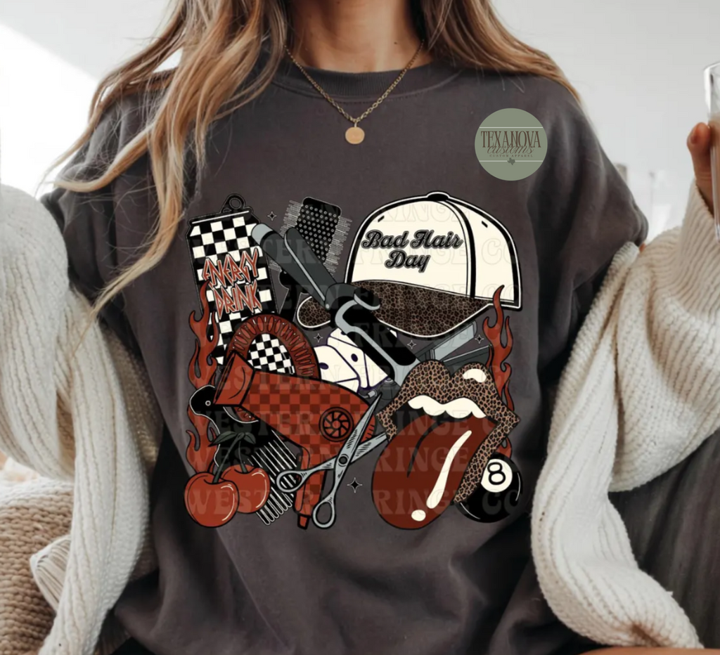 Retro Hairstylist Graphic