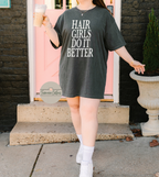 Hair Girls do it better Graphic