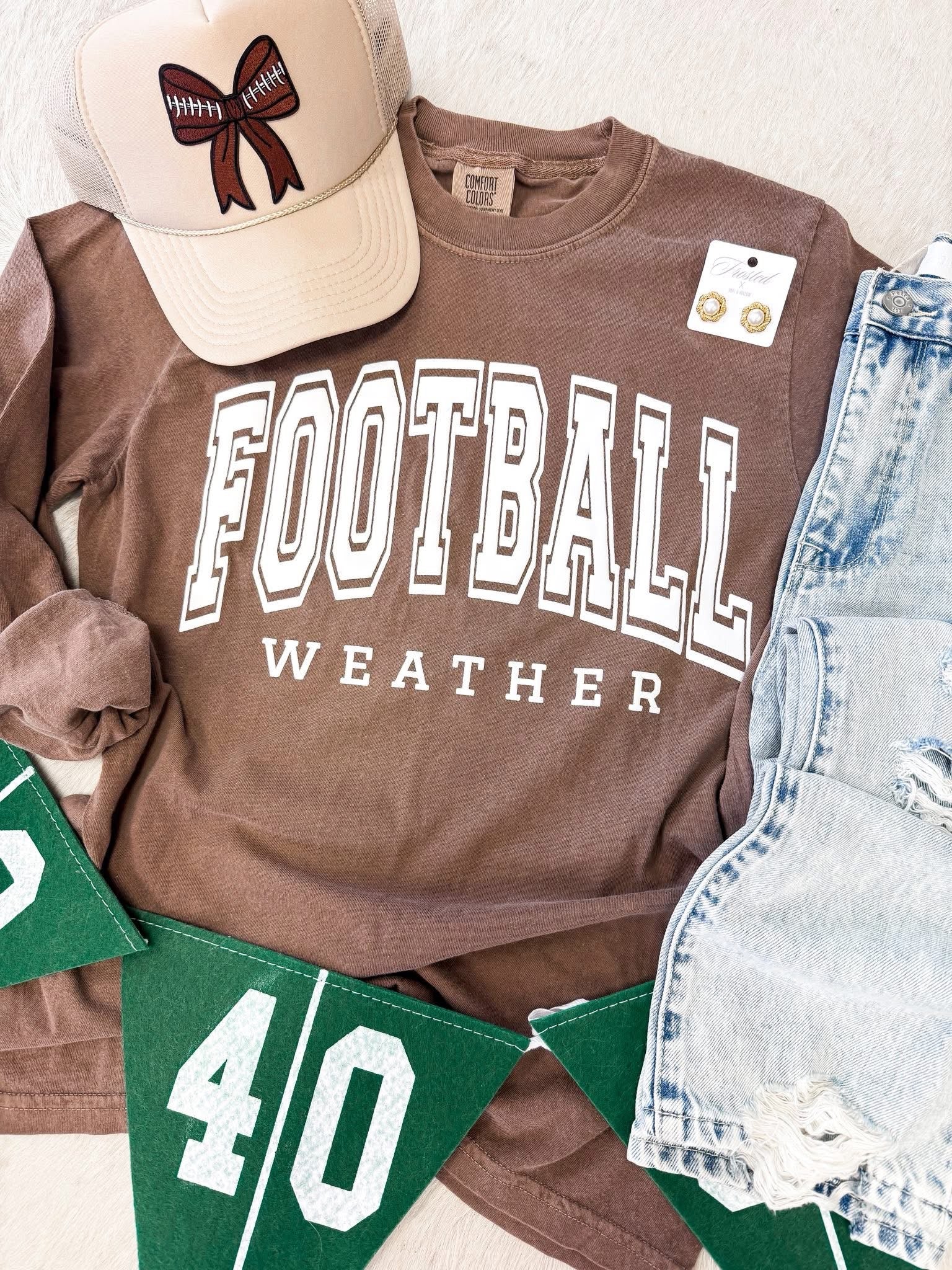 Football Weather Graphic