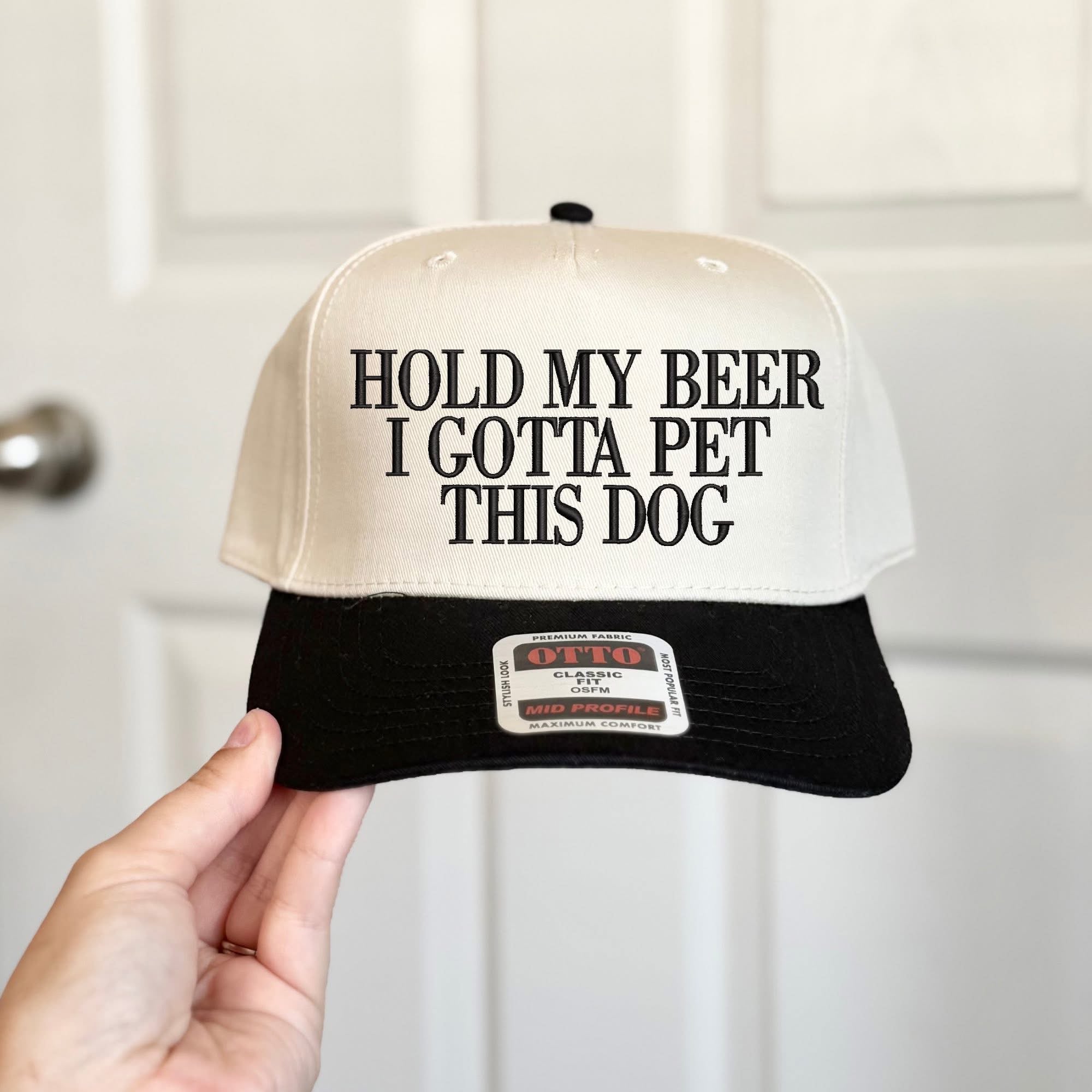 Pet this dog Retro Trucker