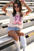 Pink Out Boots Graphic