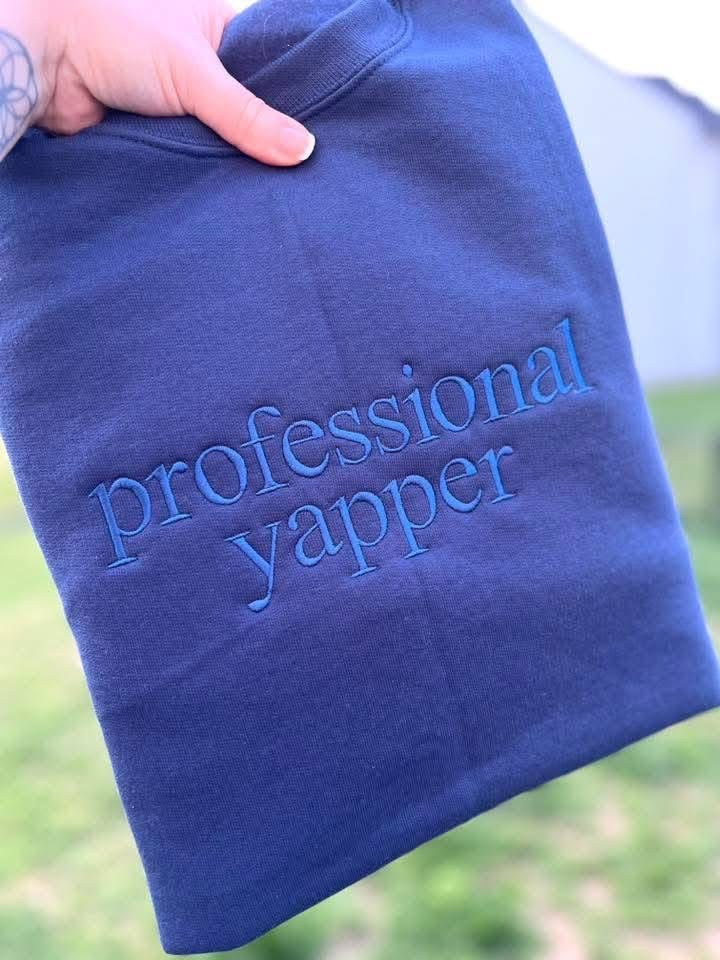Embroidered Professional Yapper