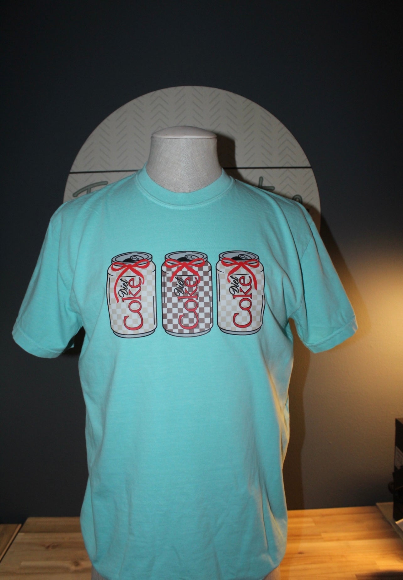 Checkered Diet Coke Graphic