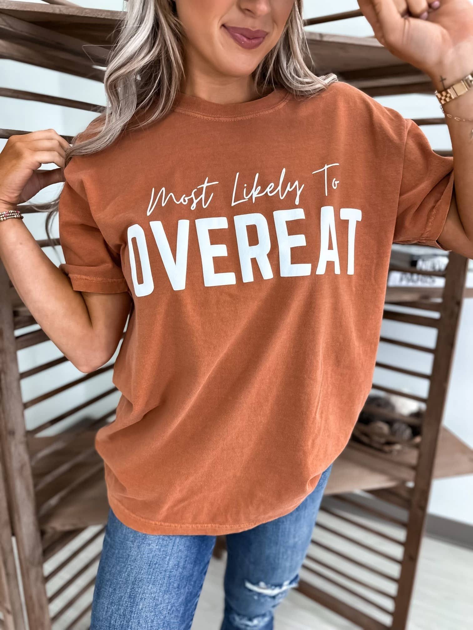Most Likely to Overeat Graphic