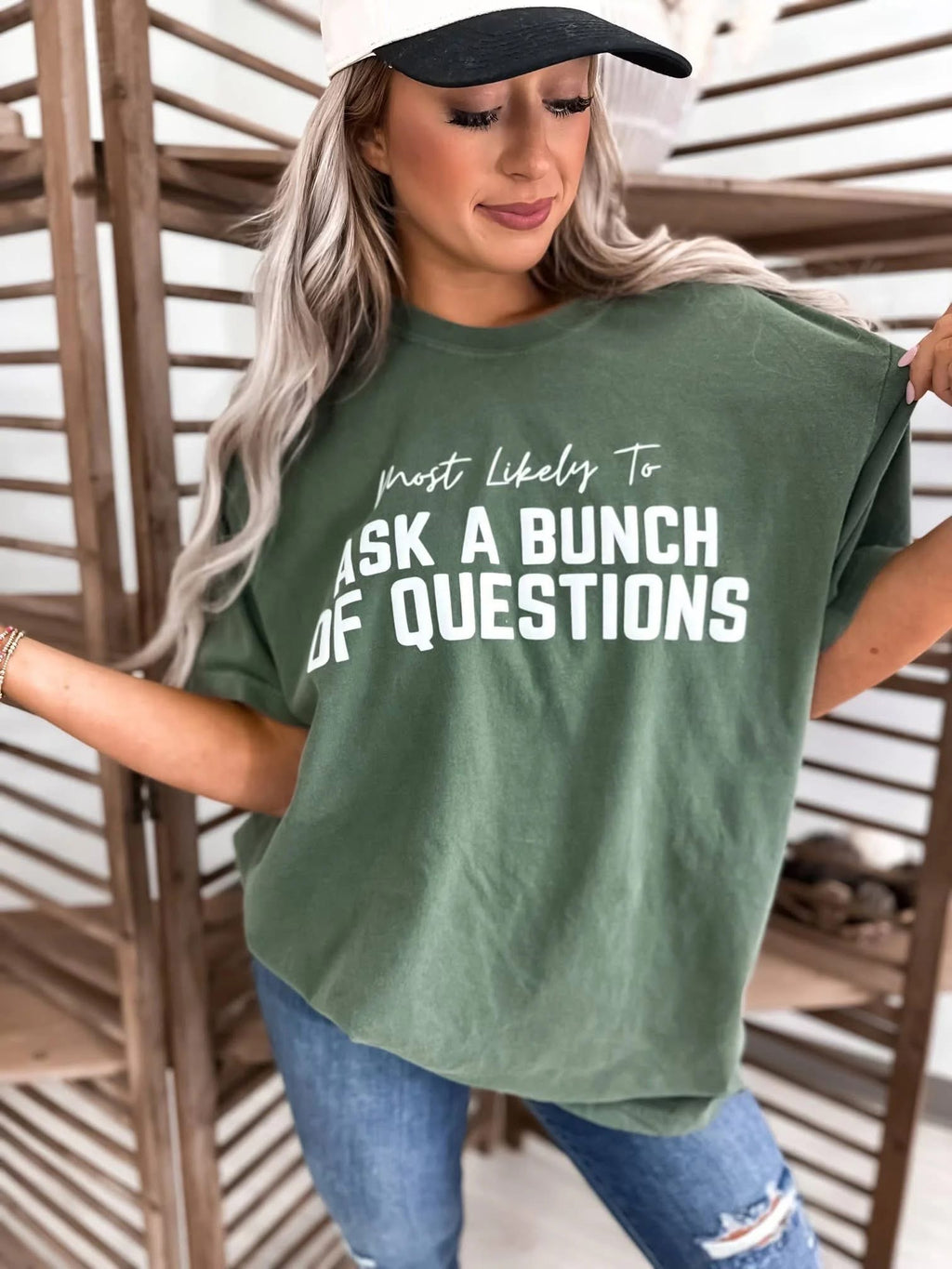 Most Likely to ask questions Graphic