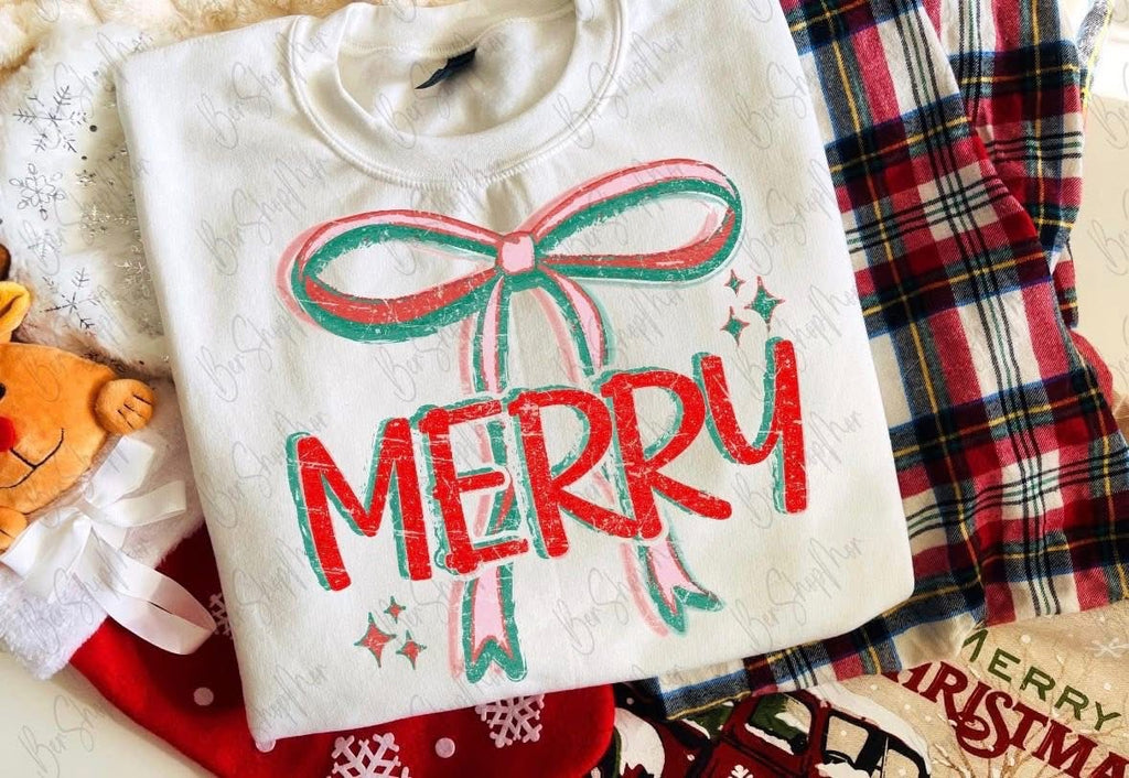 Merry Bow Graphic