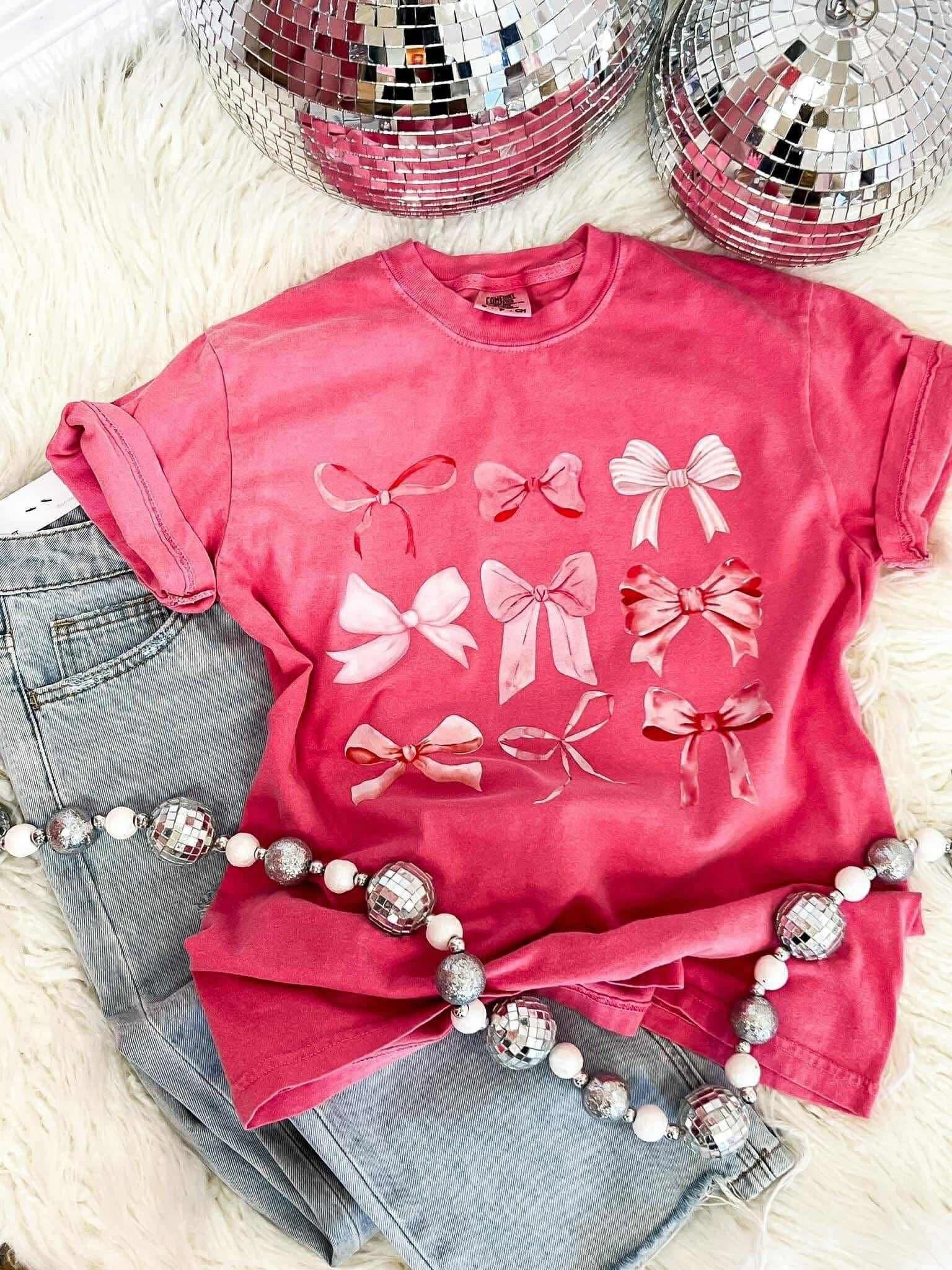 Pink Bow Graphic
