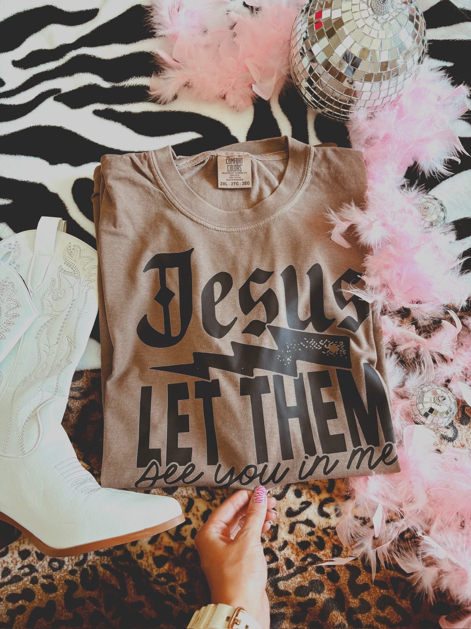 Jesus Let them Graphic