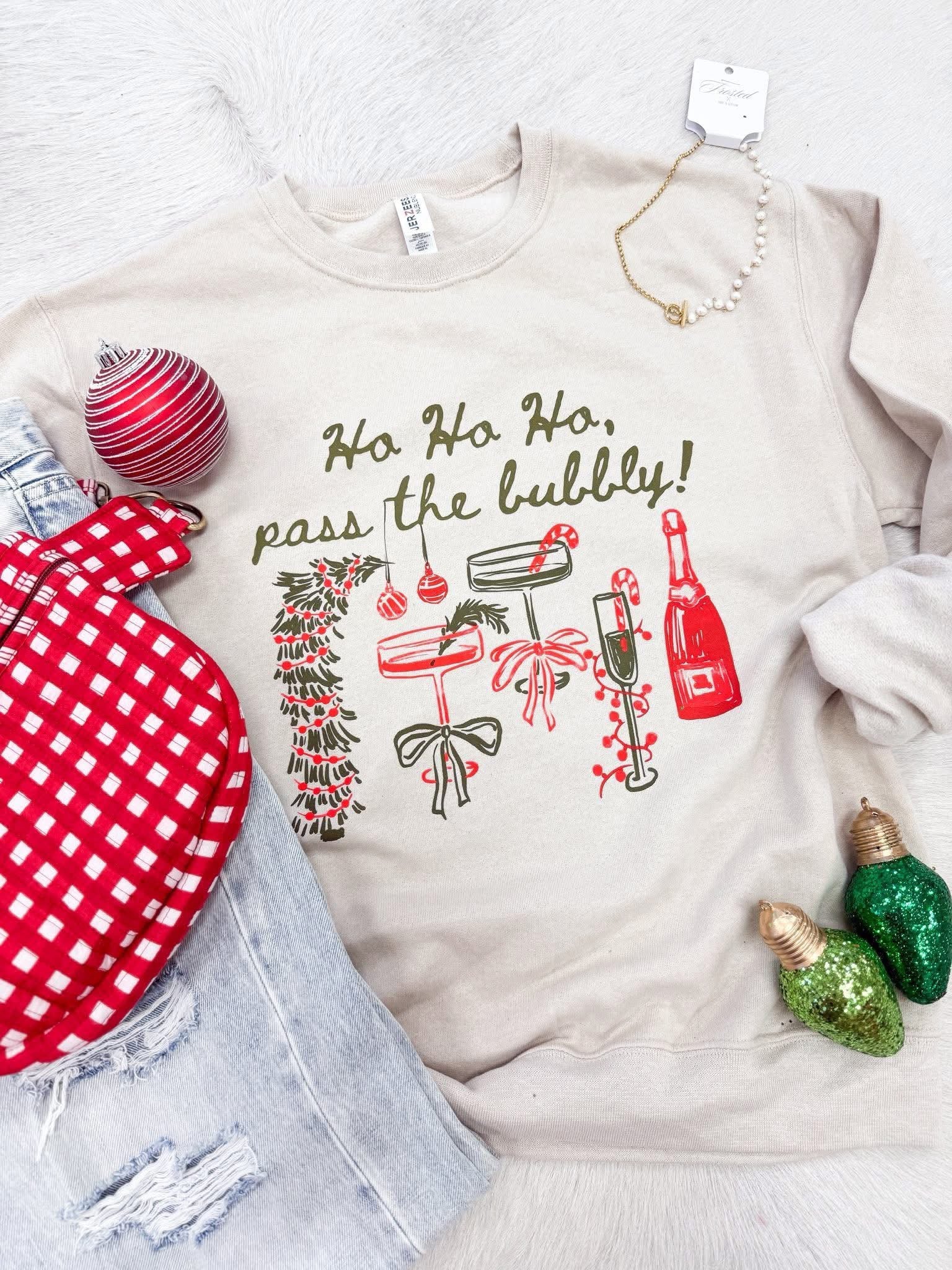 Pass the Bubbly Graphic