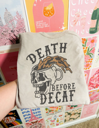 Death before Decaf Graphic