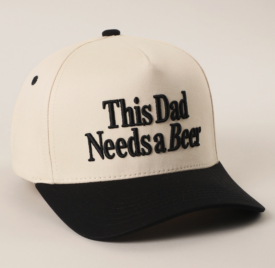 Dad needs a beer Retro Trucker