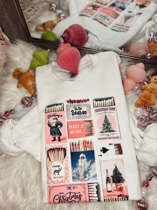 Christmas Match box Graphic