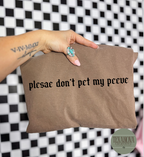Don't Pet My Peeve Graphic