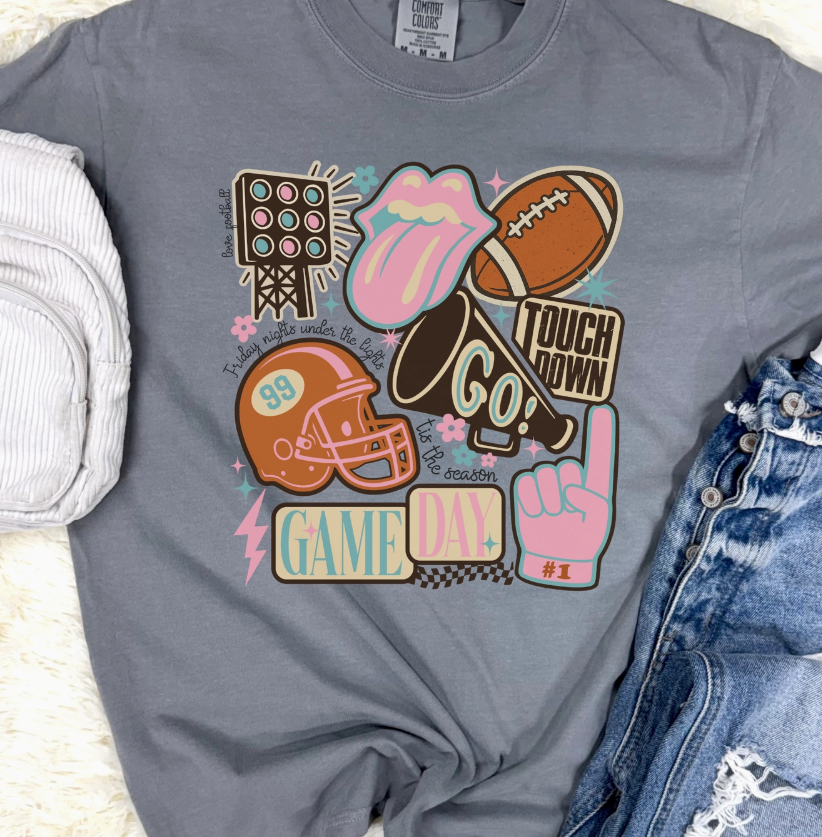Football Collage Graphic